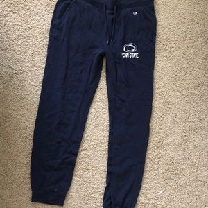 Penn State navy blue joggers size M